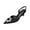 Black, variant on Wensltd Women's Pointed Toe Stiletto Heels Slingback Shallow Mouth Slip On Work Party Dress Black Pumps