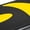 Jaune & Noir, variante sur PRISP Stepper Aérobique Ajustable 78 cm, Plateforme de Pas d'Exercice à 3 Niveaux (4 Pieds'/6 Pieds'/8 Pieds') pour l'Entraînement à Domicile et la Mise en Forme