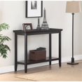 thumbnail image 1 of Pemberly Row Modern Console Table in Black Wood Finish, 1 of 5