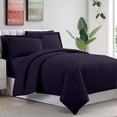 thumbnail image 1 of 800 Thread Count 100% Egyptian Cotton 3 Piece Duvet Set with Zipper Closure & Corner 3 Pc Duvet Set Solid Pattern, 1 of 4