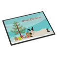 thumbnail image 1 of Caroline's Treasures BB9334MAT California White Rabbit Tapis de Noël Intérieur Ou Extérieur, 18 x 27 Po,, 1 of 4