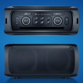 thumbnail image 2 of Karaoke Machine, Wireless Rechargeable Portable PA System/Speaker with 2 Wireless Mics, Bluetooth, FM Radio, LED Party Light, Remote Control Mega Bass Function, Built in Handel (2 Mics) (T600)…, 2 of 7