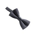 thumbnail image 1 of kurtrusly Grand Application Élégant Mince Nœud Papillon Garçon pour Mariages et Affaires Polyester Doux et Confortable Gris Foncé, 1 of 6