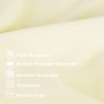 thumbnail image 3 of PiccoCasa 2 Pcs Body Pillowcases Microfiber Envelope Long Pillowcover, King Beige, 3 of 6