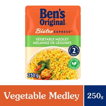 BEN'S ORIGINAL BISTRO EXPRESS Vegetable Medley Rice Side Dish, 250g Pouch