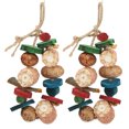 thumbnail image 4 of Bird Chewing Toy, Easy To Install Hanging Bird Biting Toy Relieve Boredom Improve Mental Health Natural  For Small To Medium Sized Birds For Bird Cage Type A,Type B,Type C, 4 of 8