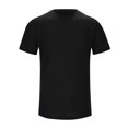 thumbnail image 2 of Hiiyo Men's Plus Size Solid Plain T-Shirt Short Sleeve Crew Neck T Shirt Versatile Pullover T-Shirt, 2 of 7