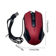 thumbnail image 3 of Wireless Bluetooth Mouse Chargeable Portable Silent Mouse, Wired Mouse Optical Mouse USB Wired Optical Mouse Business Office Home Gaming Mouse, 3 of 6