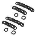 thumbnail image 1 of Rondelles de Boyau d'Arrosage Rondelles en Caoutchouc Joints, Languettes Auto-Bloquantes Gardent la Rondelle Bien Fixée à l'Intérieur des Raccords (40 Pcs), 1 of 7