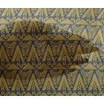 thumbnail image 4 of oneOone Viscose Chiffon Fabric Geometric & Floral Block Print Fabric BTY 42 Inch Wide, 4 of 4