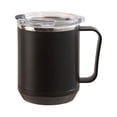thumbnail image 2 of SuoKom Coffee Mug, Portable Double Layer Stainless Steel Mug with Lid and Handle, Induction Heatable, Insulated Coffee Mug for Travel, Camping, Office, 2 of 9