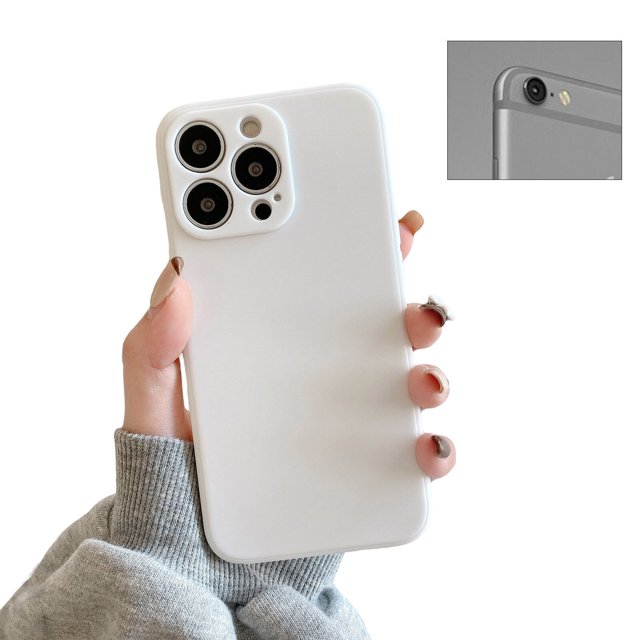 Baohd Silicone Back Phone Covers with Simple Style Full Rugged Bumper Anti-Slip Design for Iphone 7P/8P/6G/6P/7G/8G/SE/X/XS
