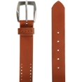 thumbnail image 2 of CTM® Ceinture de Bride en Cuir Usé avec Perforations (Hommes), 2 of 3