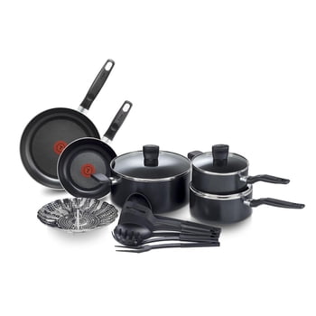 T-fal ENSEMBLE DE 15 PIÈCES Noir