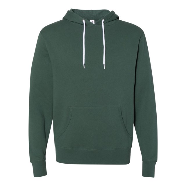 Independent Trading Co. Chandail à Capuchon Léger Unisexe, m, Vert Alpin