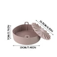 thumbnail image 2 of EGNMCR Basket Multifunctional Fryer Accessories Fryer Tray Easy Clean Non-stick Bakeware Fryer Pot Air Fryer Bakeware, 2 of 2
