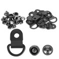 thumbnail image 4 of 100Set D-Ring Shoelace Hook,  Leather Eyelet Buckle, DIY Rivet Tool For Bags Shoes Tool Leather, 4 of 8