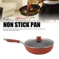 thumbnail image 3 of Non Stick Frying Pans with Lid, 11.6in NonStick Skillet Cooking Pan, Cooking Cookware for Kitchen, 3 of 7
