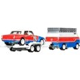 thumbnail image 3 of Hot Wheels-Team Transport-Voiture de course et camion de transport, Rally Van et Remorque, 3 of 6