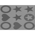 thumbnail image 1 of Ahgly Company Machine Washable Indoor Rectangle Transitional Ash Gray Area Rugs, 2' x 3', 1 of 7