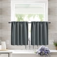 thumbnail image 1 of PRETXORVE Solid Color Curtains Living Room Bedroom Kitchen Partition Curtains Home Curtains, 1 of 3