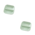 thumbnail image 1 of serony Small Plates Food Snack Dish Sauce Plate Seasoning Dish green 2Set, 1 of 6