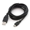 thumbnail image 1 of Mini USB Charge Cable for Playstation 3 PS3 GPS Units by Mars Devices 6 Feet Black, 1 of 2
