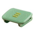 thumbnail image 1 of S SERENABLE Foot Rest Under Desk with Massage Rollers Ergonomic Computer Desk Foot Stool Green, 1 of 1