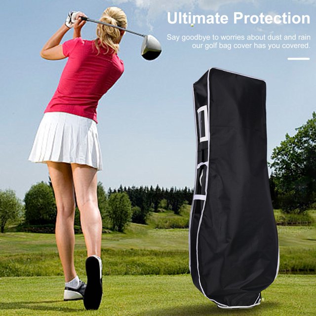 LJNYFDC Housse de Sac de Club de Golf Housse de Pluie de Golf Imperméable en PVC Robuste Imperméable de Club de Golf Garde Accessoires de Golf