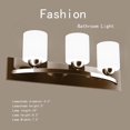 thumbnail image 4 of Costway 3 Light Glass Wall Sconce Modern Pendant Lampshade Fixture Vanity Metal, 4 of 9