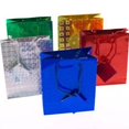 thumbnail image 1 of 12 Holographic Gift Bag - All Occasion Bags, 1 of 4