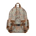 thumbnail image 2 of Ethnic Colorful Art Paisley Design Student Backpack Adjustable Shoulder Straps Chest Buckle Lightweight Durable School Backpack, 2 of 4