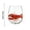 MRC, variant on EGNMCR Artisanal Blue Ringed Glassware 2D Printing Octopuses Stemless Wine Glasses a glass