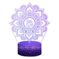 thumbnail image 1 of Islam Eid Ramadan LED Light 3d Moon Lamp With Touch 16 Color Mubarak Gifts For Home Decor Muslims Believers, 1 of 11
