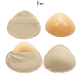 thumbnail image 4 of BIMEI 2 Pairs Cotton Protect Pocket For Mastectomy Silicone Breast Forms Cover Bags for Prosthesis Artificial Fake Boobs Triangular 2 Pair Beige S, 4 of 6