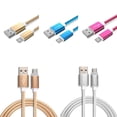 thumbnail image 3 of 1/2/3M Micro USB Data & Sync Charger Charging Cable Cord for Android Phone, 3 of 10