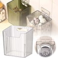 thumbnail image 1 of Food Storage Kitchen Organizer Transparent On Wall Shelf for Garlic Onion and Small Items Non Drilling Space Saving Wall Mounted Kitchen Storage Solution, 1 of 7