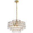 thumbnail image 1 of Elegant Lighting Mila 20 inch pendant in brass, 1 of 4