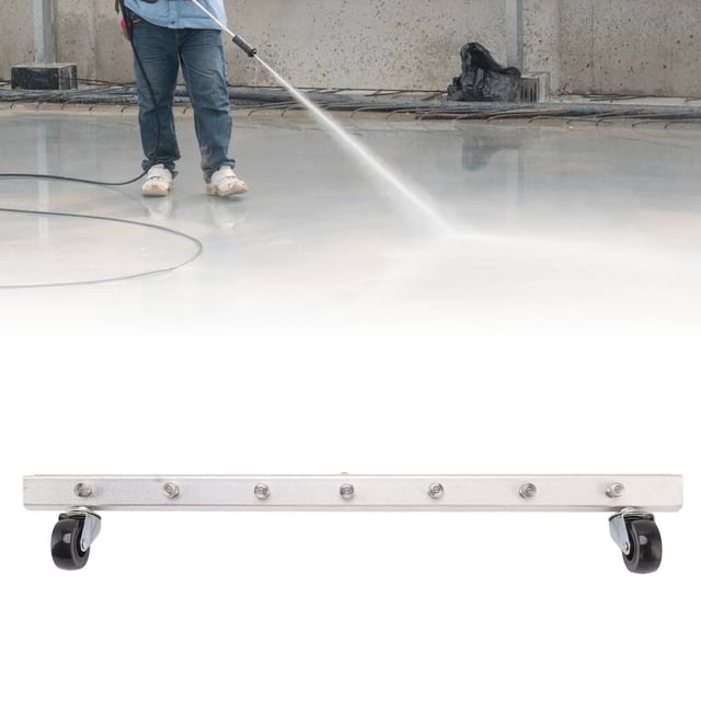 Undercarriage Cleaner, 4000psi Pressure Washer Water Broom 2 Wheels For Cleaning