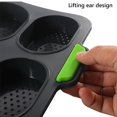 thumbnail image 4 of Silicone 8 Cavities Oval Shape Cake Mold DIY Perforated Cake Baking Mould Kitchen Baking Tool, 4 of 10
