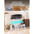 thumbnail image 4 of Lefant M3L Robot Vacuum and Mop, 12000Pa Suction, All-in-One Base Station, Anti-Tangle Brushes & Dual Spinning Mop, Self-Emptying & Refilling, LIDAR Navigation, 4 of 9