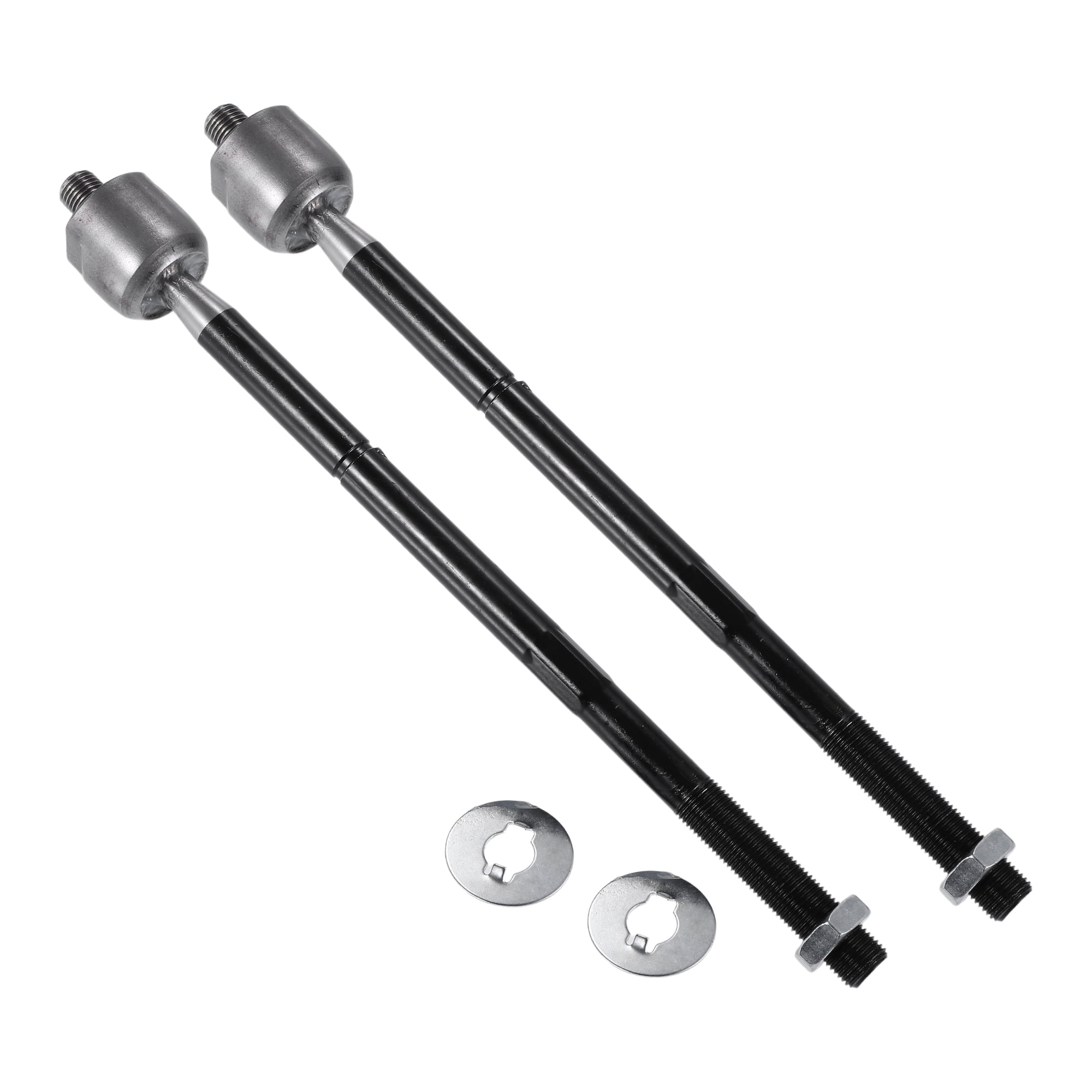 Unique Bargains 2 Pcs Front Inner Tie Rods Fit for Chrysler 300 2011 - 2014 for Dodge Challenger 2011 - 2014 Black