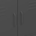 thumbnail image 5 of vidaXL Storage Cabinet Anthracite 80x35x101.5 cm Steel, 5 of 5