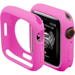 XiHAMA Ultra Thin Soft TPU Bumper Case Compatible with iWatch Apple Watch Series SE 6/5/4