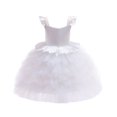 thumbnail image 2 of HAWEE Robe Licorne Costume pour Filles Appliqués de Fleurs Robe de Bal Robes de Princesse Costumes de Fête Élégants Vêtements pour Enfants, 2 of 6