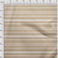 thumbnail image 4 of oneOone Cotton Flex Light Brown Fabric Stripes Craft Projects Decor Fabric Printed By The Yard 40 Inch Wide, 4 of 4