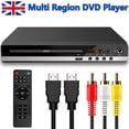 thumbnail image 1 of Region Free 1080p DVD Player with HDMI Cable & USB Input, 1 of 5