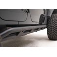 thumbnail image 5 of Fits 2018-2023 Jeep Wrangler JL Fab Fours Rocker Panel Guard JL18-G1750-1 Rock Slider; Tubular; Powder Coated; Black; 3/16 Inch Plate Steel, 5 of 5