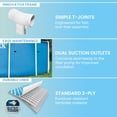 thumbnail image 4 of Intex 15Ft X 48In Greywood Prism Frame Premium Pool Set, Age: 6+, 4 of 7