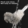 thumbnail image 4 of EGNMCR Toilet Brush Plastic Bristles Bathroom Cleaning Bowl Brush Kit Modern And Compact Toilet Cleaner Brush Long Handle Bristles For Bathroom Long Handle Brush, 4 of 7
